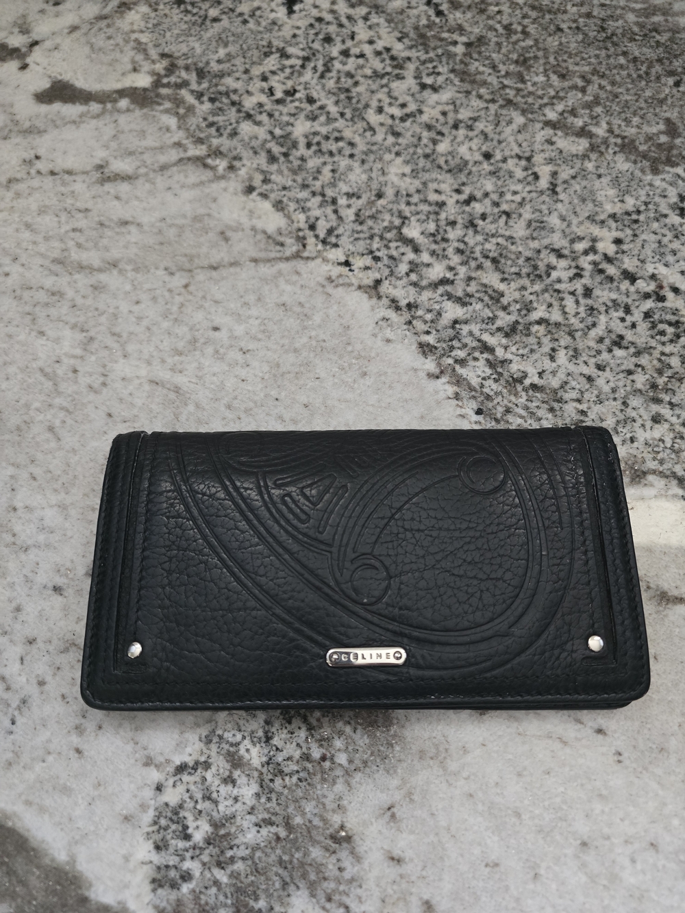 Celine Triomphe Embossed Wallet